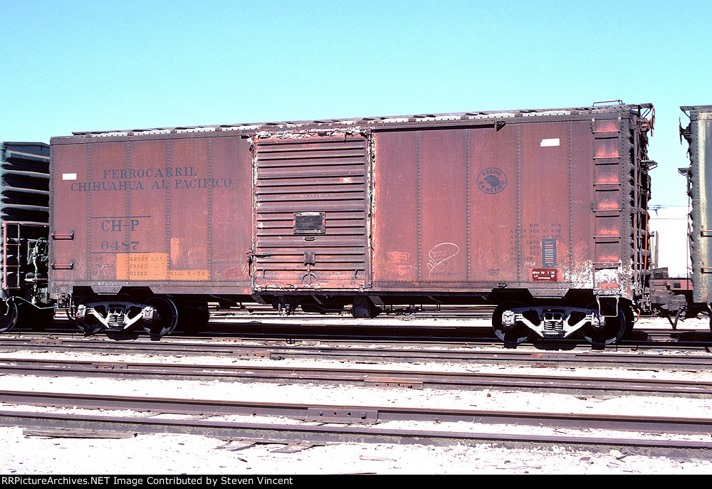 Ferrocarril Chihuahua al Pacifico 40' box CHP #6847